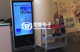湖北立式廣告機-荊州綠地中心售樓部