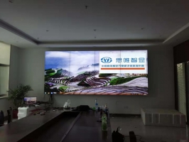 液晶拼接屏-裕陽大廈會(huì)議室55寸3.5mm3X4